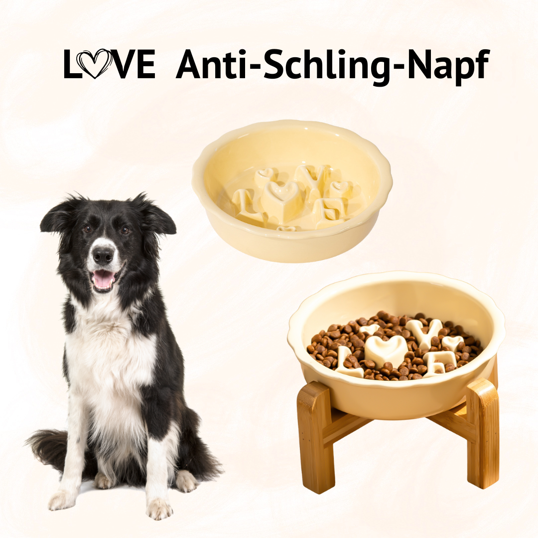 LOVE Anti-Schling-Napf