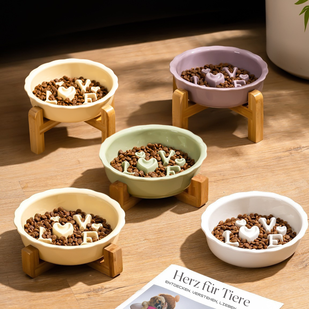 LOVE Anti-Schling-Napf