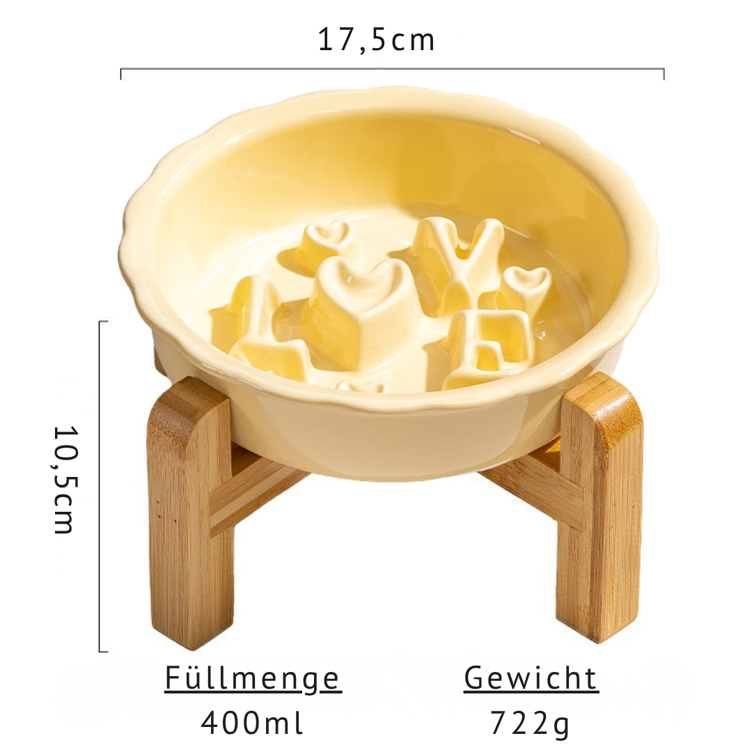 LOVE Anti-Schling-Napf