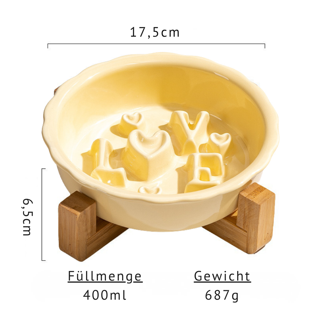 LOVE Anti-Schling-Napf