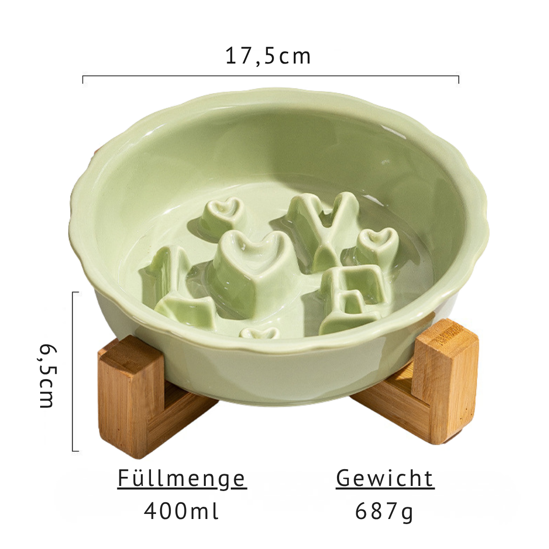 LOVE Anti-Schling-Napf