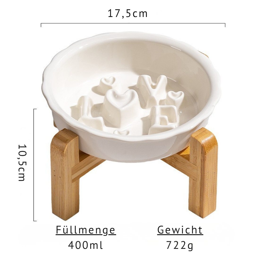 LOVE Anti-Schling-Napf