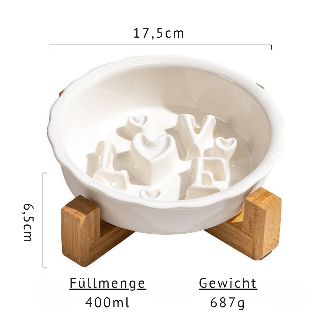 LOVE Anti-Schling-Napf