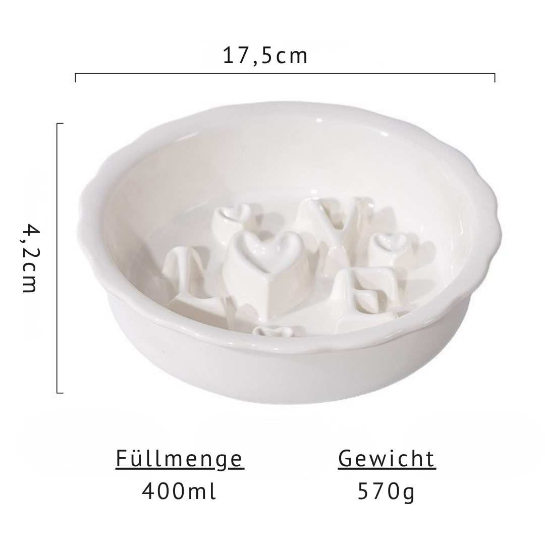 LOVE Anti-Schling-Napf